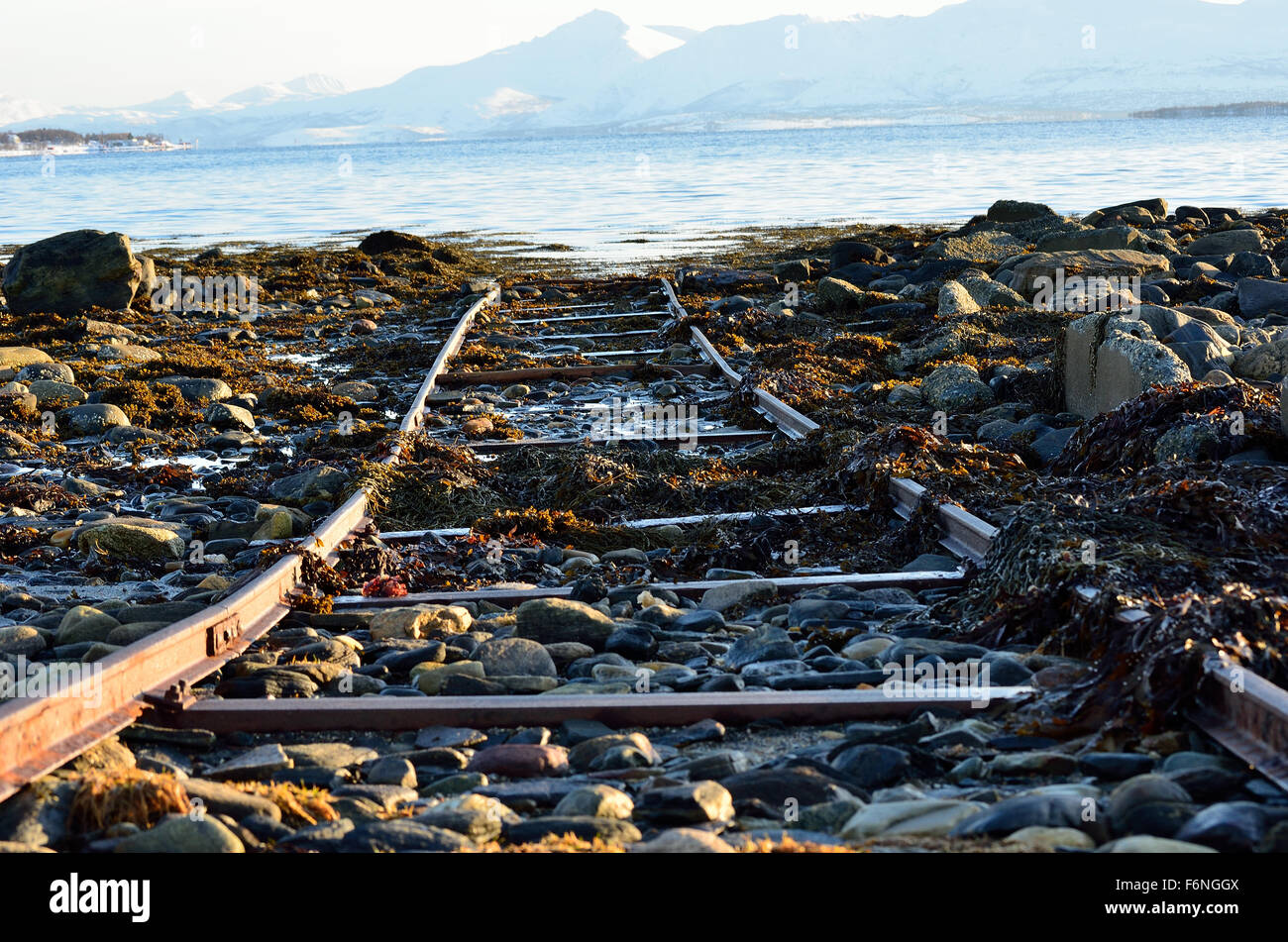 boat landing ramp near sea shore in sunshine Stock Photo - Alamy