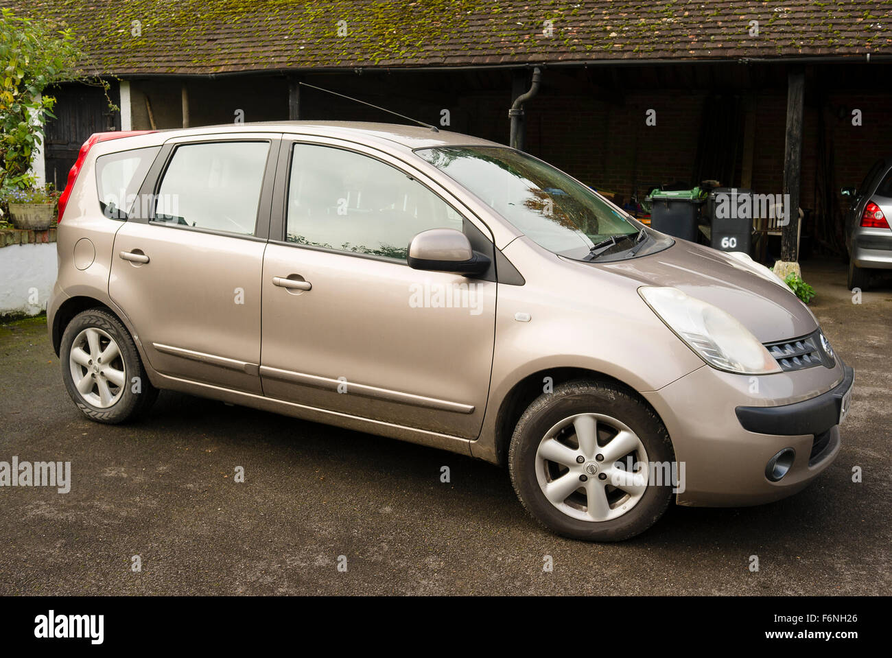 Nissan Note small car 2015 Stock Photo