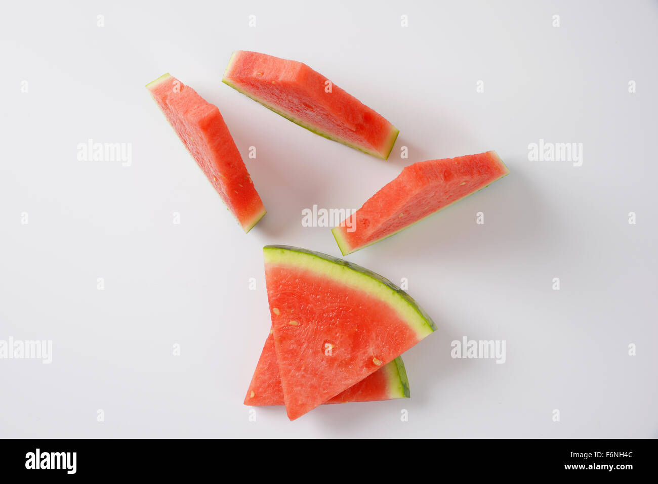 Watermelon triangle piece hi-res stock photography and images - Alamy