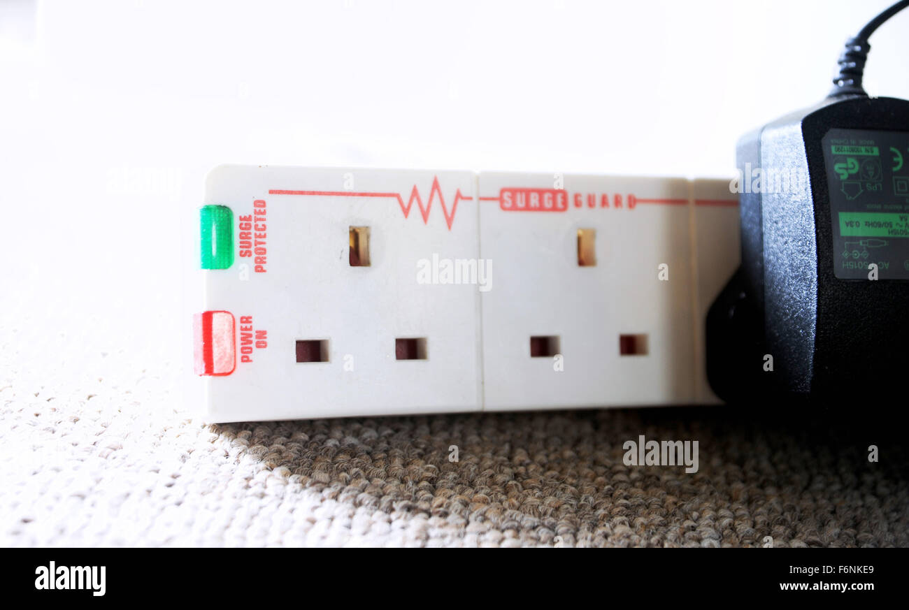 British standard 3 pin plugs and multiple sockets for domestic