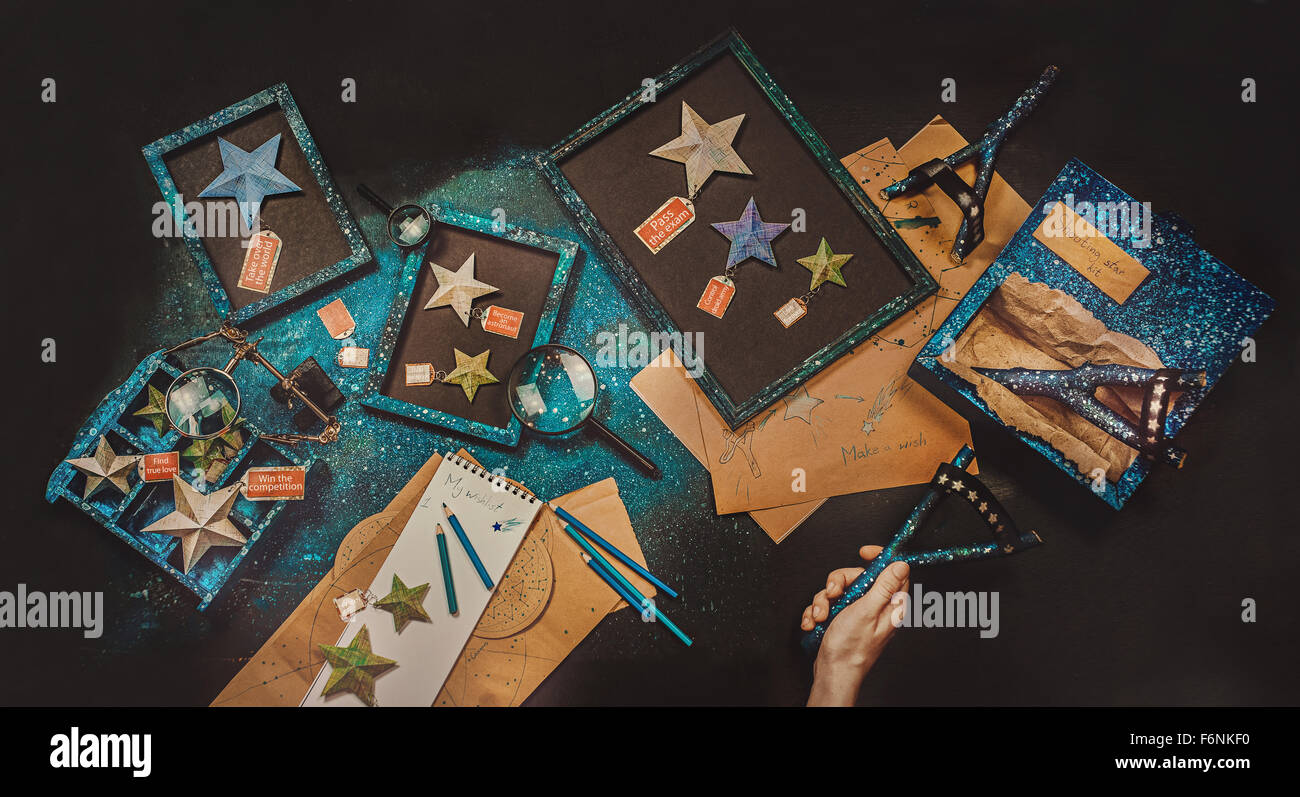 Wish Star High Resolution Stock Photography And Images Alamy