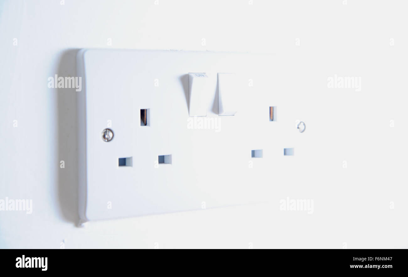 British standard 3 pin plugs and sockets for domestic household use one