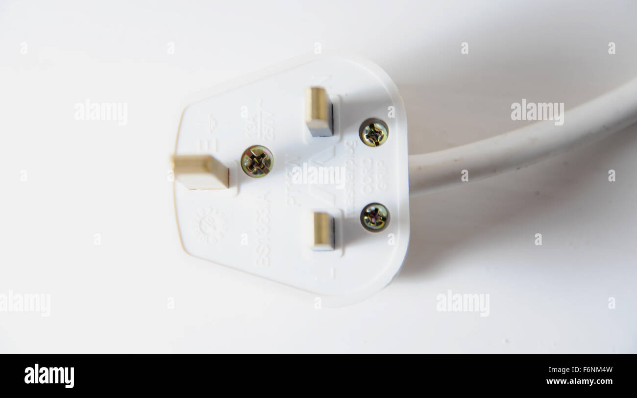 Uk domestic 3 pin electrical plug hires stock photography and images