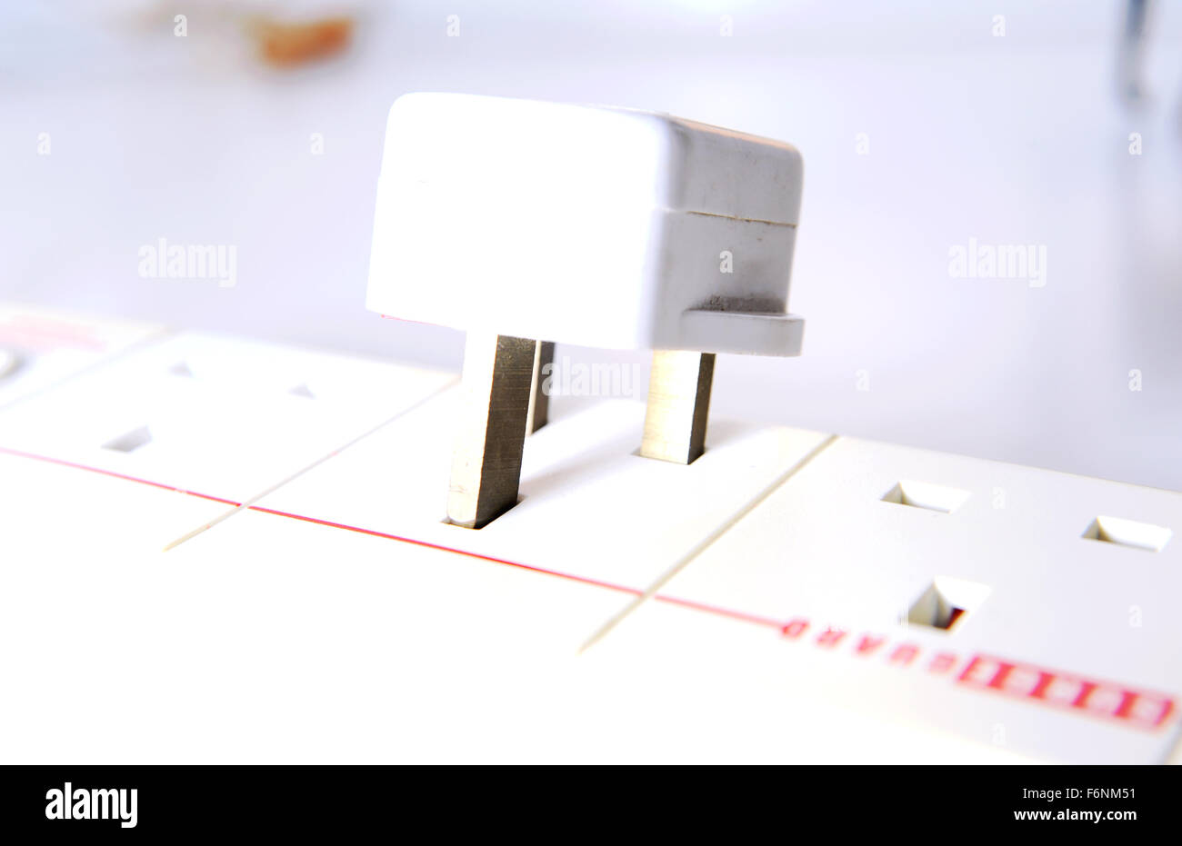 British standard 3 pin plugs and multiple sockets for domestic