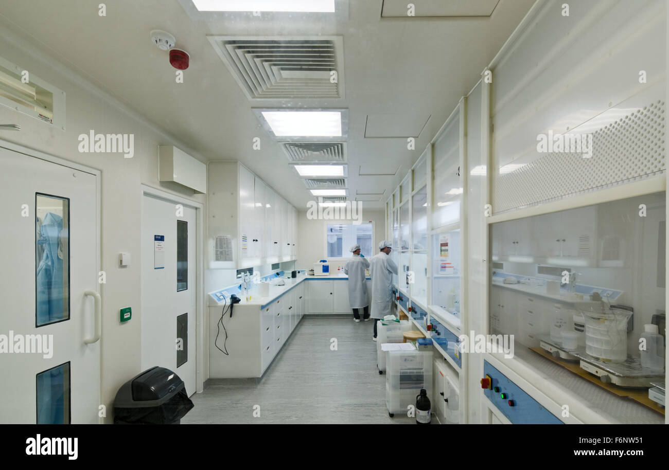 Clean room Laboratory at Imperial College, London. Royal school of