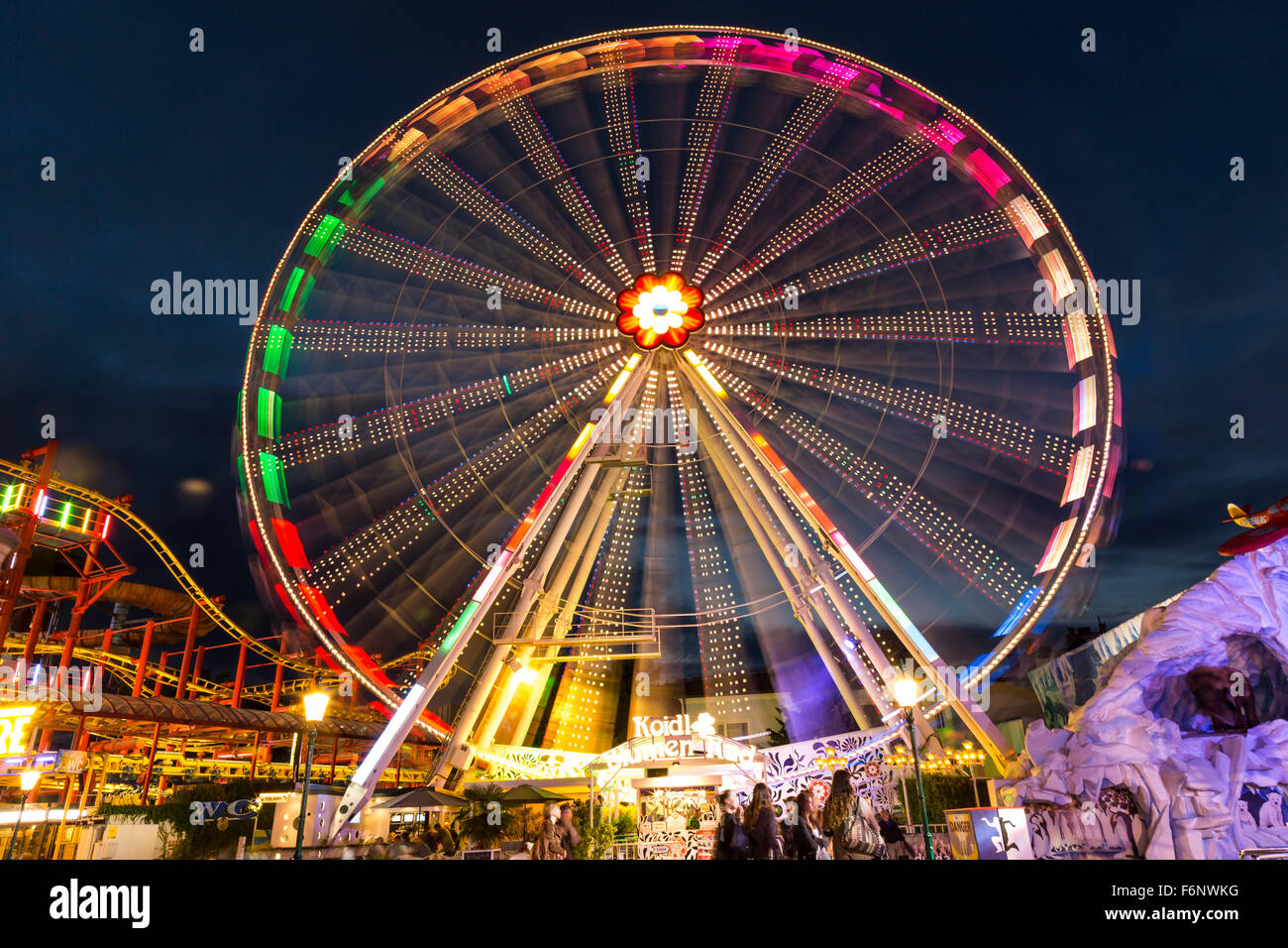 Prater Ferris Wheel Stock Photo