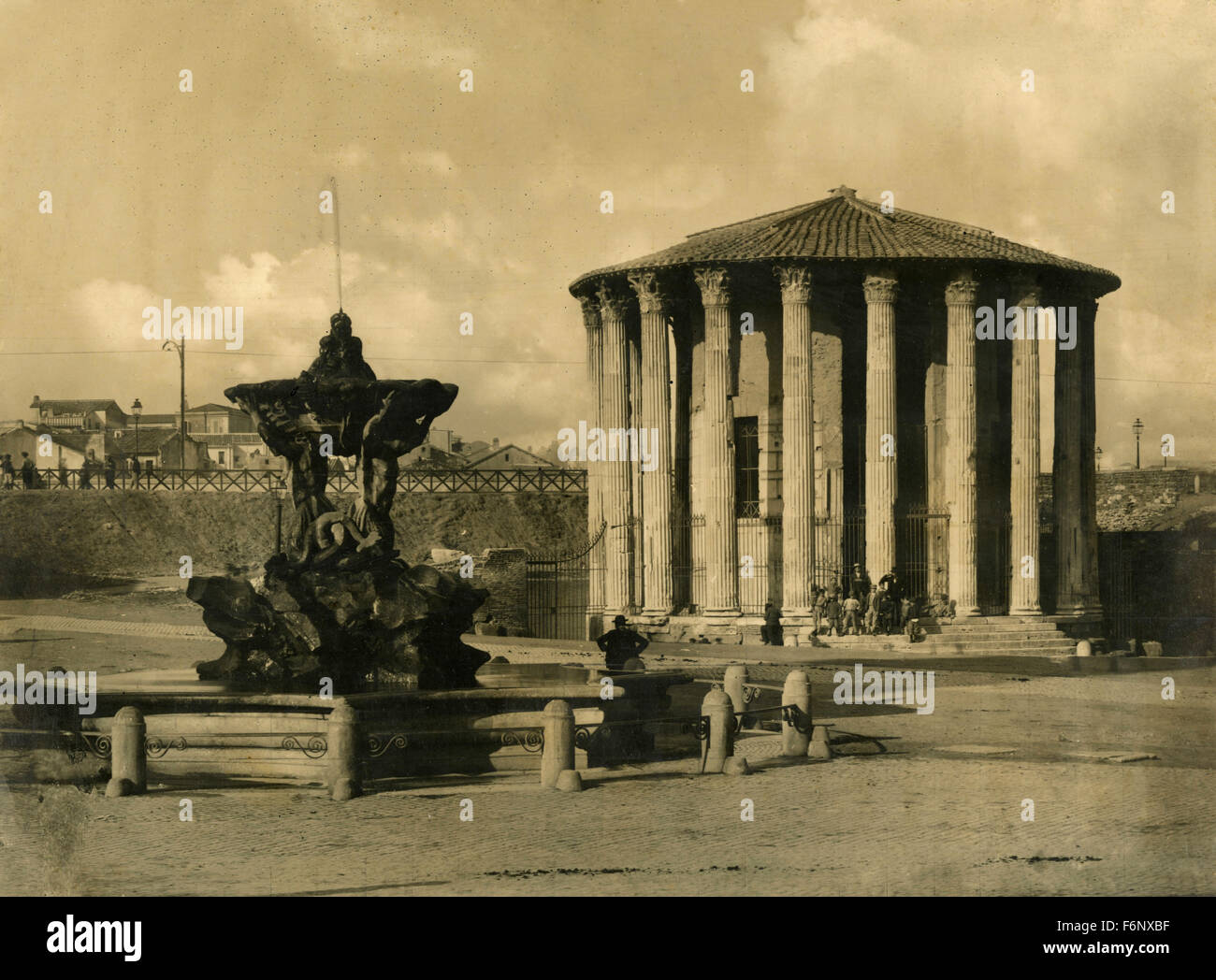 Temple of Vesta, Rome, Italy Stock Photo - Alamy