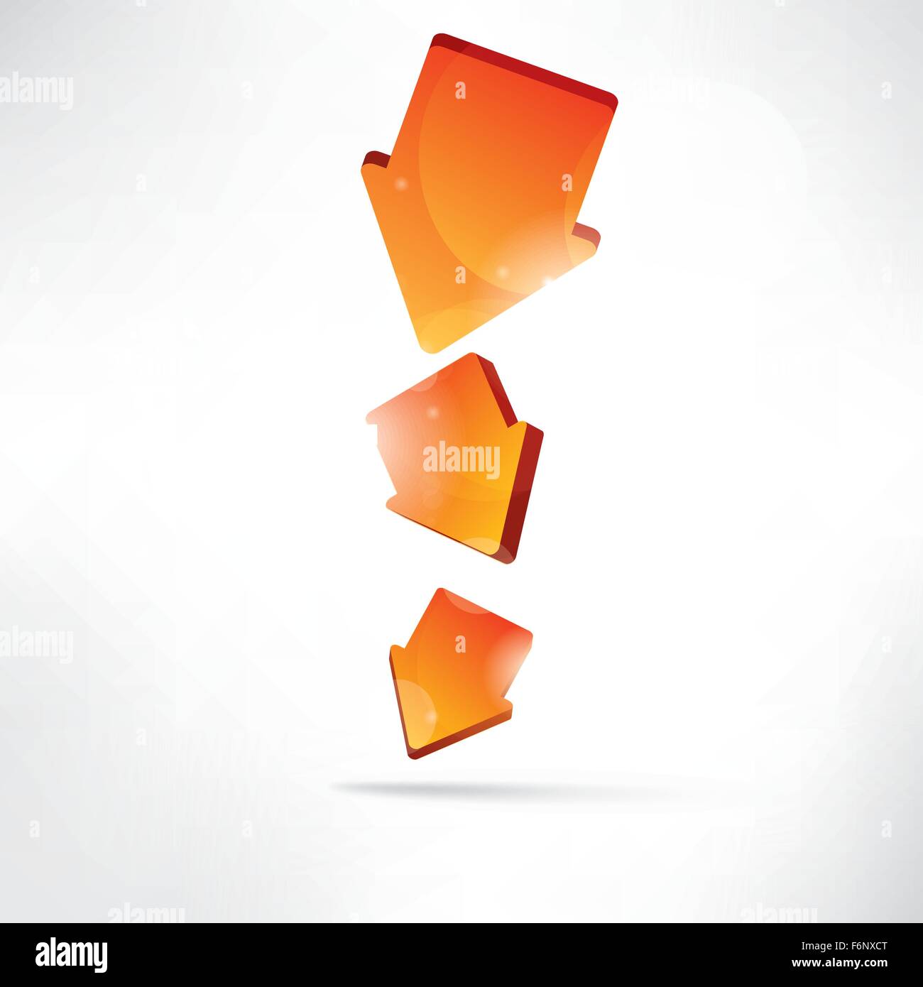 Arrow on abstract background Stock Vector Image & Art - Alamy
