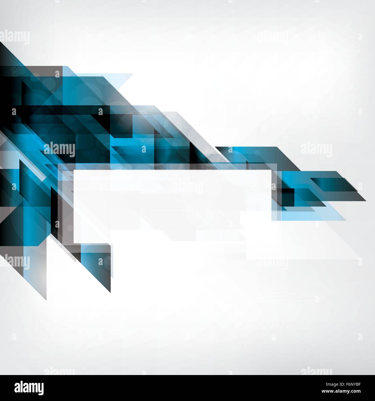 Abstract blue geometric background Stock Vector Image & Art - Alamy
