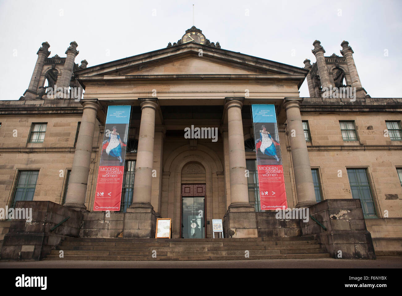 A general view of the Scottish Gallery of Modern Art in Edinburgh Stock Photo