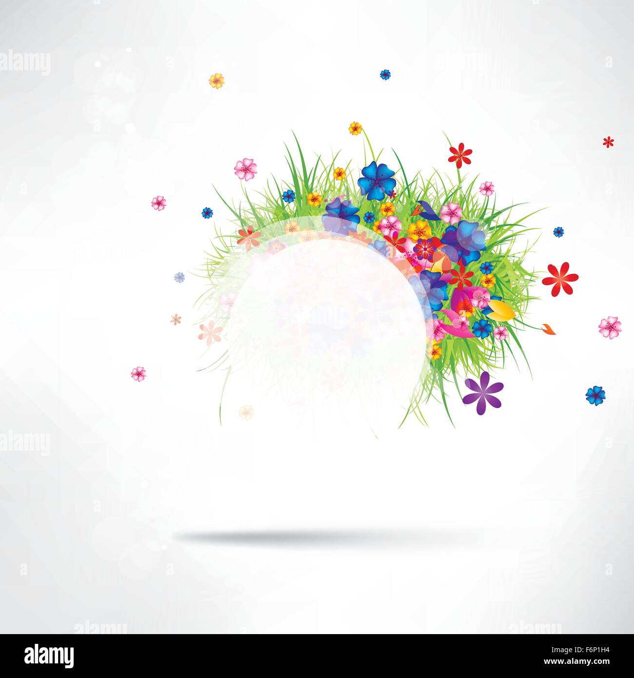 background with floral ornament Stock Vector Image & Art - Alamy