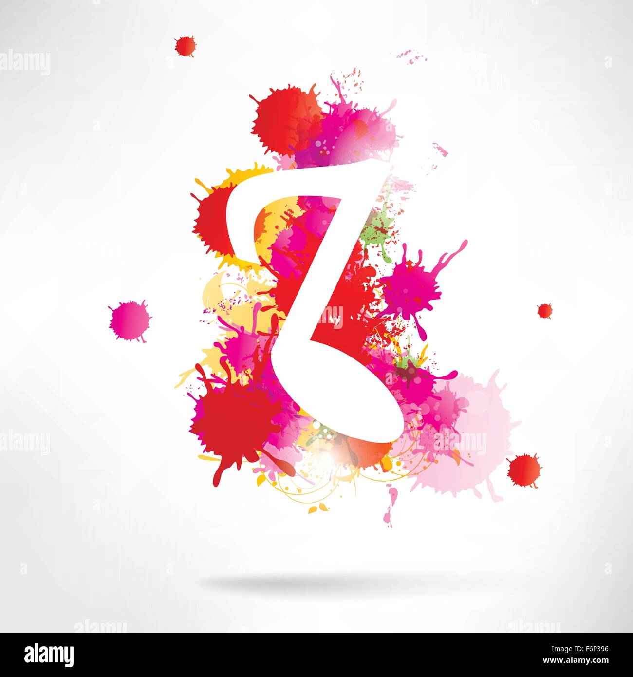 Splatter Musical Notes Music notes border musical background Stock Vector Images - Alamy