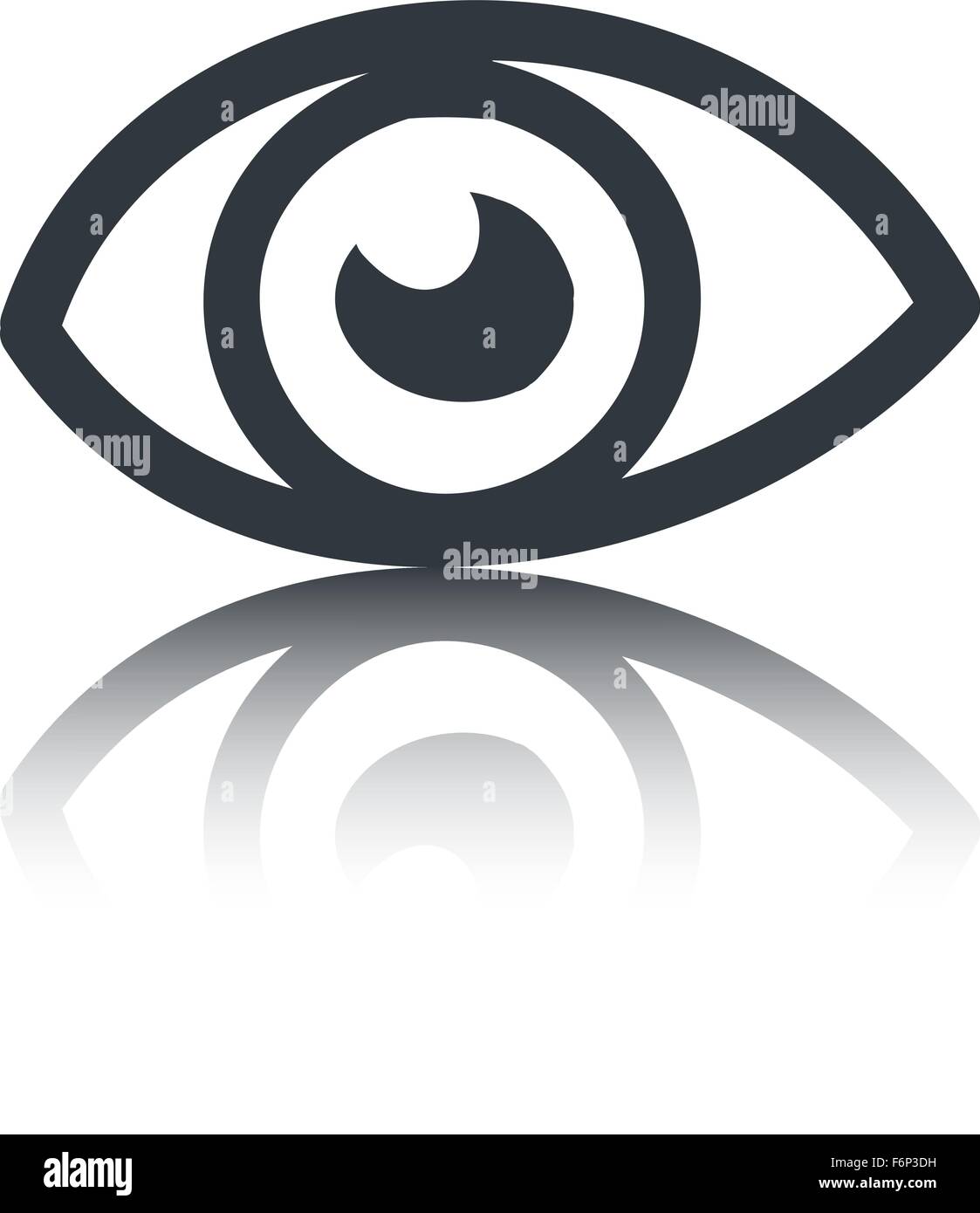 Set eye icons open hi-res stock photography and images - Alamy