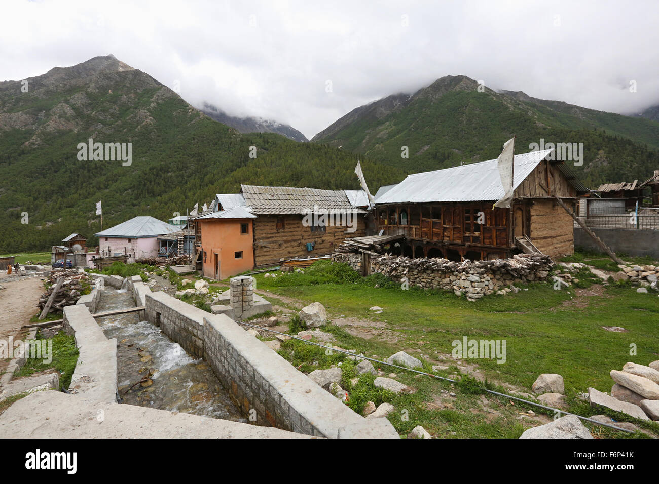 SPITI VALLEY - Chitkul Village Last inhabited village near the Indo ...