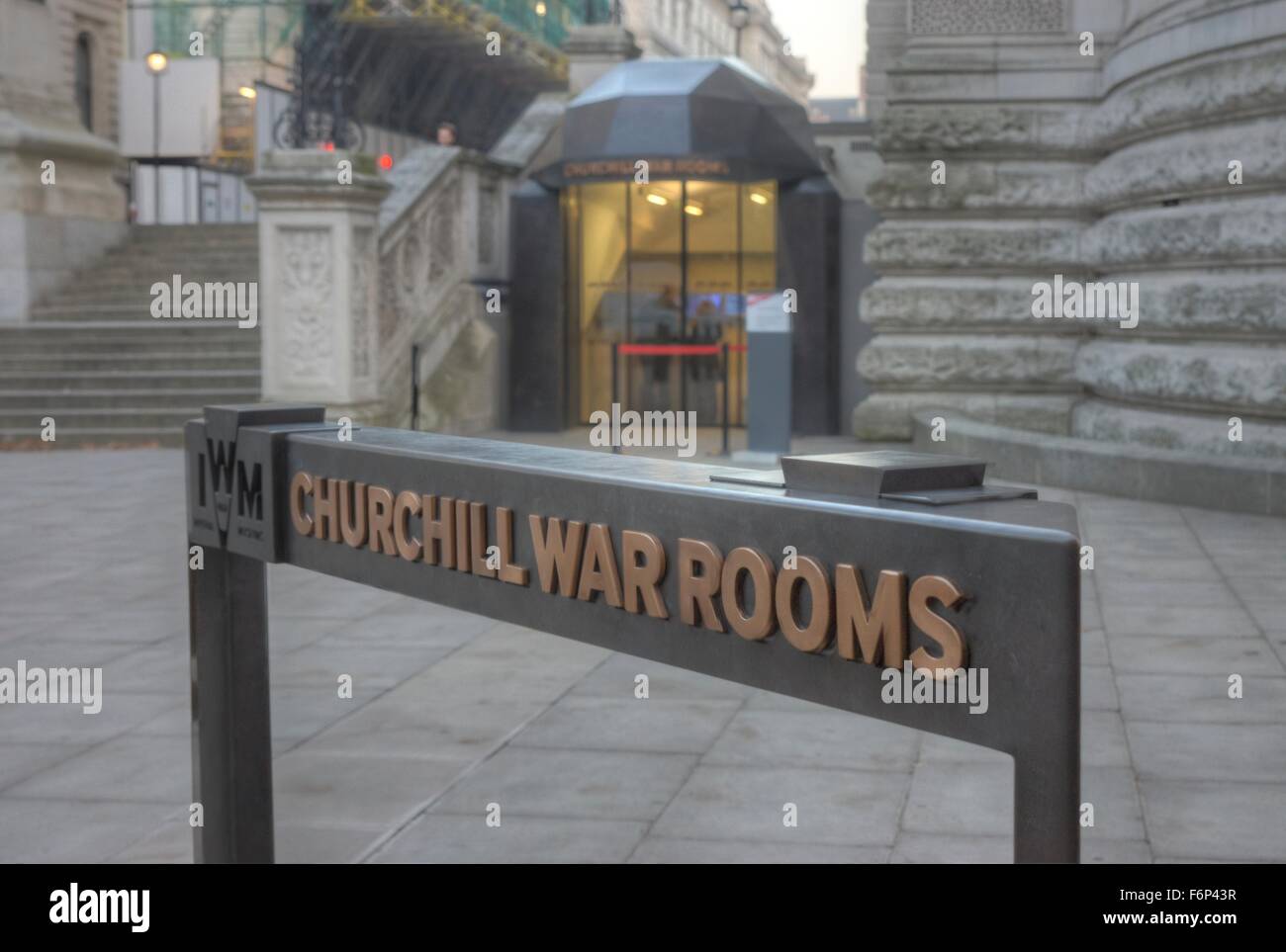 The Churchill War Rooms Stock Photo