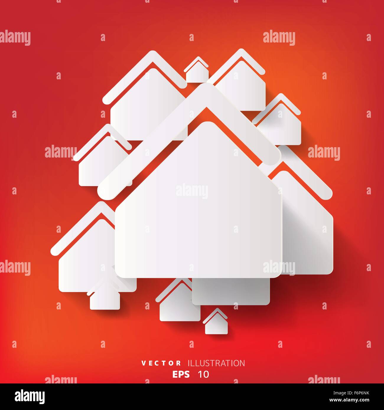 abstract background with home icon Stock Vector Image & Art - Alamy