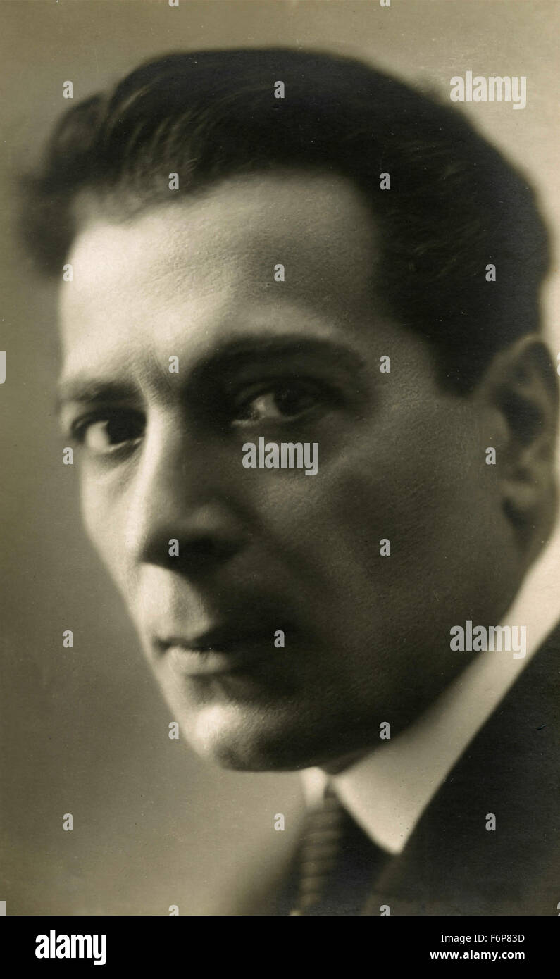 Italian actor Amleto Novelli Stock Photo