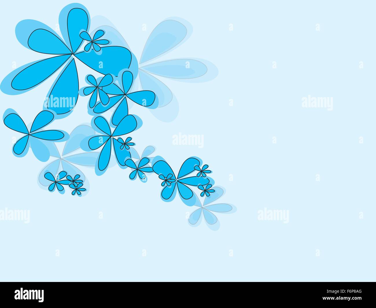 Floral background with flowers Stock Vector Image & Art - Alamy