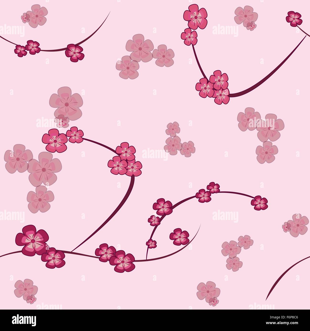 Floral background with flowers Stock Vector Image & Art - Alamy