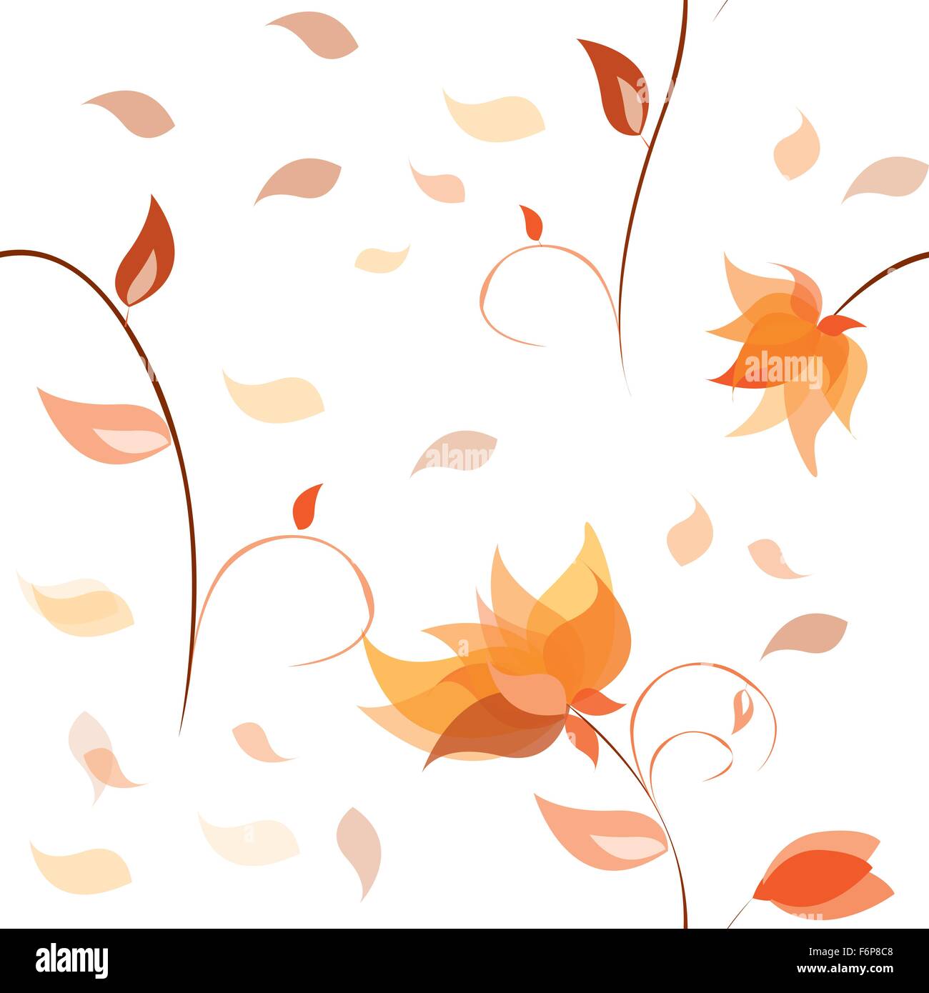 Floral background with flowers Stock Vector Image & Art - Alamy