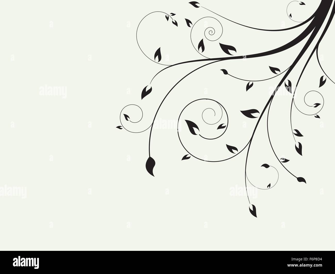 Abstract floral background with flowers Stock Vector Image & Art - Alamy