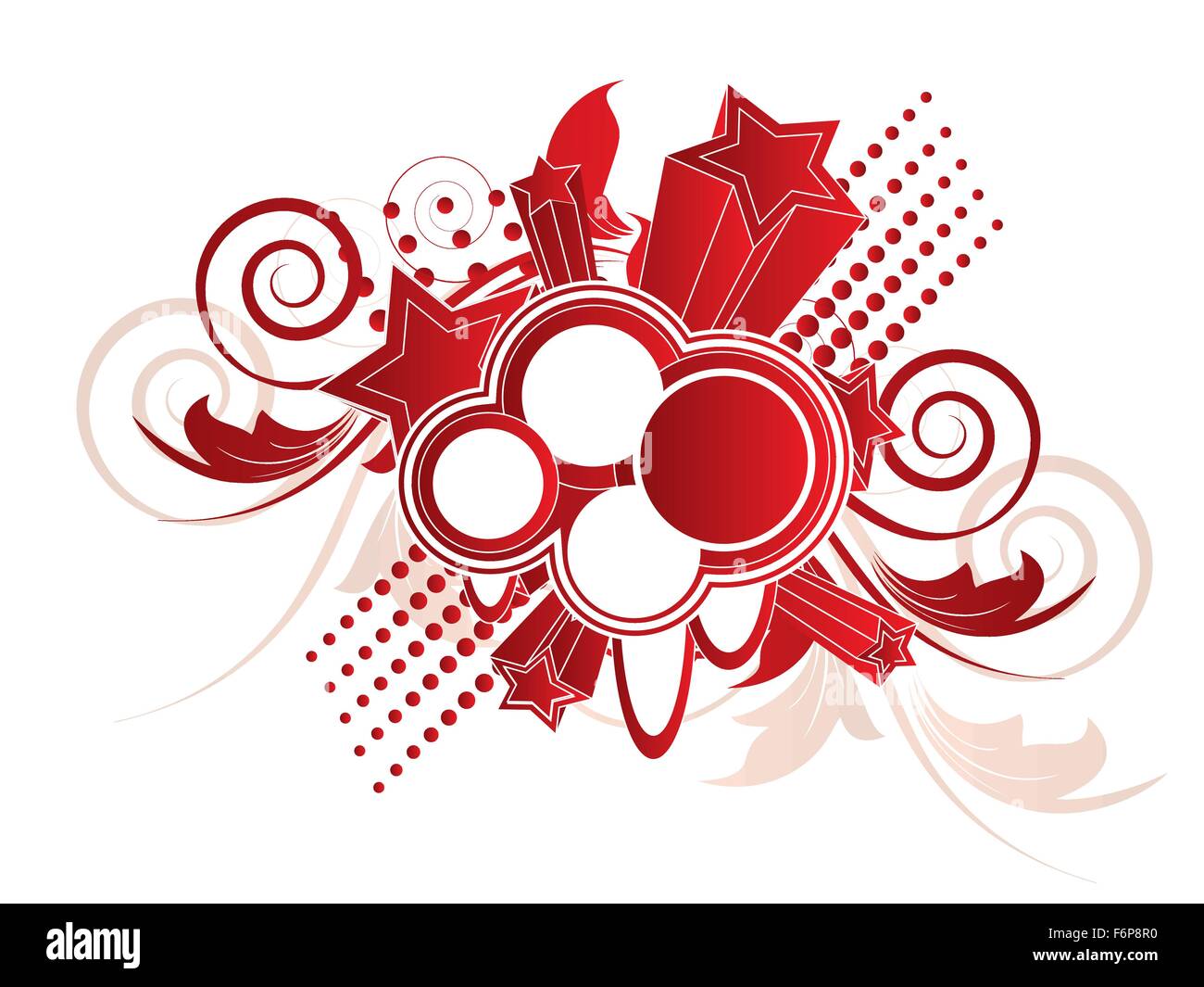 Abstract background with colored stars Stock Vector Image & Art - Alamy