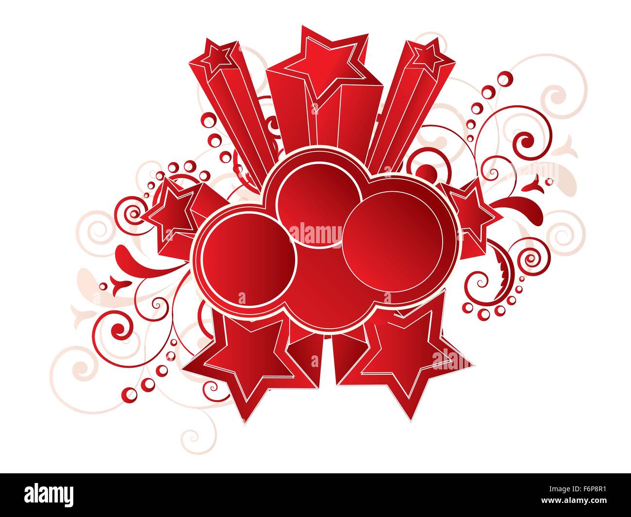 Abstract background with colored stars Stock Vector Image & Art - Alamy