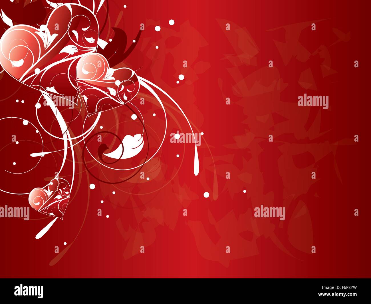 Red love hearts background Stock Vector Image & Art - Alamy