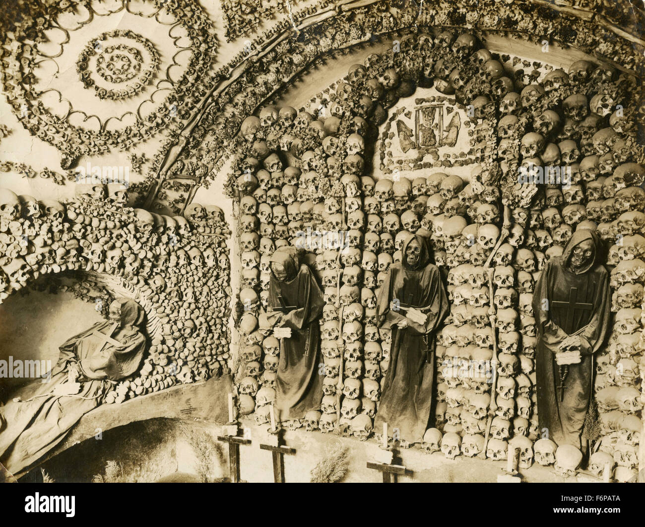 Capuchin Cemetery, Rome, Italy, Third room Stock Photo - Alamy