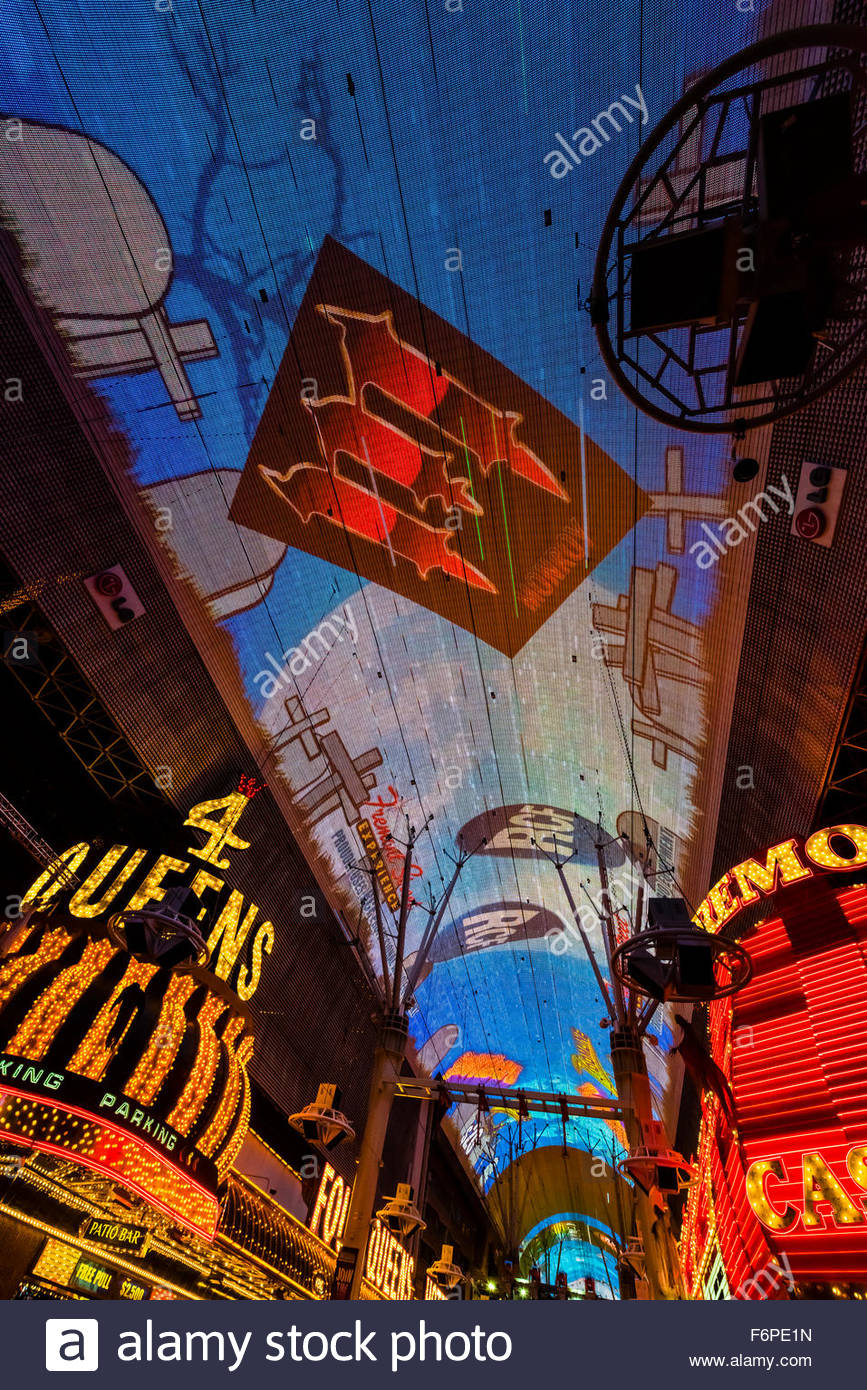 Fremont Street Show Stock Photos & Fremont Street Show Stock Images Alamy