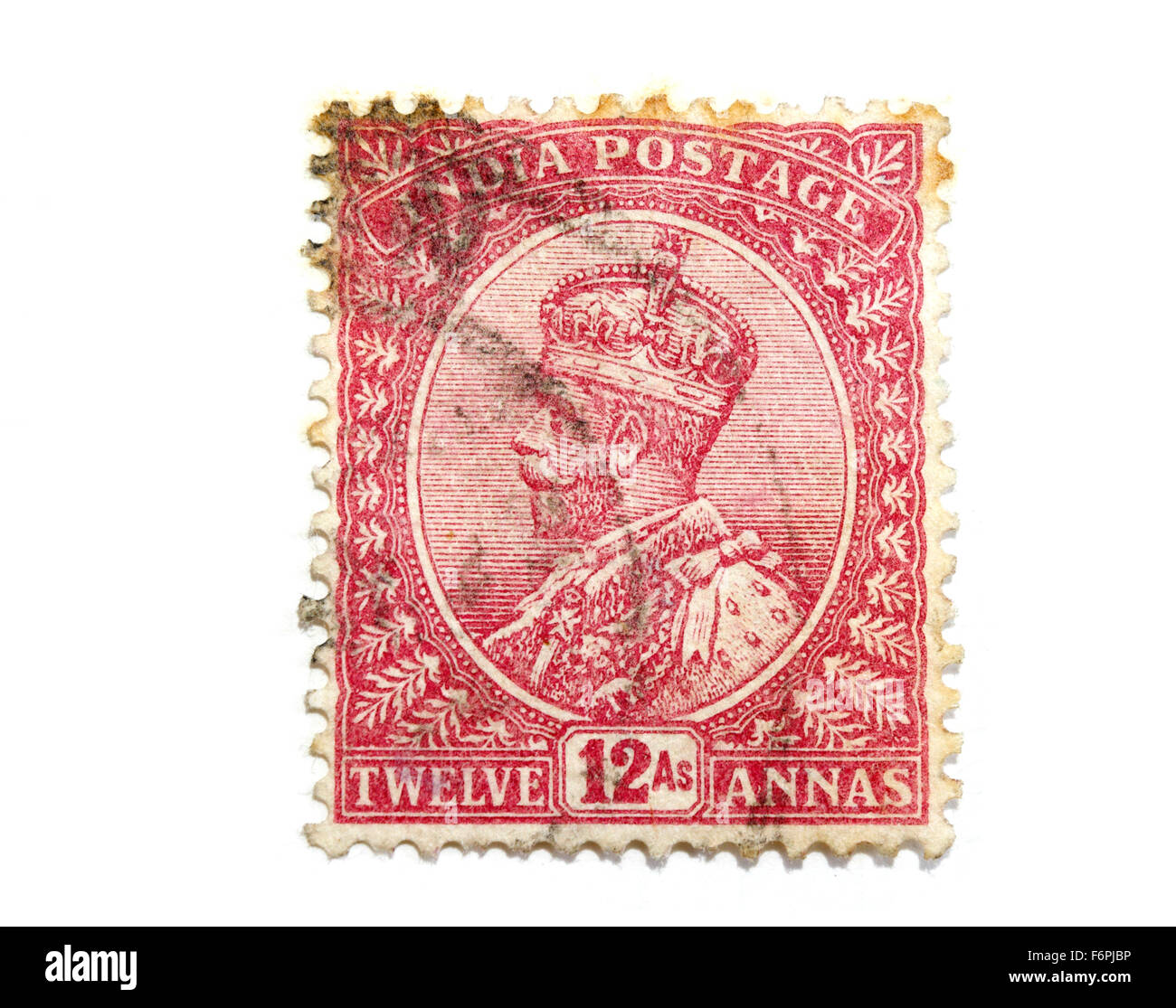 King V Fifth India Postage Stamp Collecting British Empire Raj