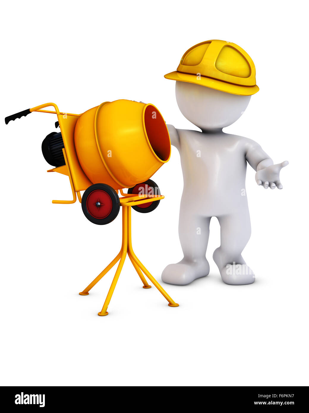Cement mixer Cut Out Stock Images & Pictures Alamy