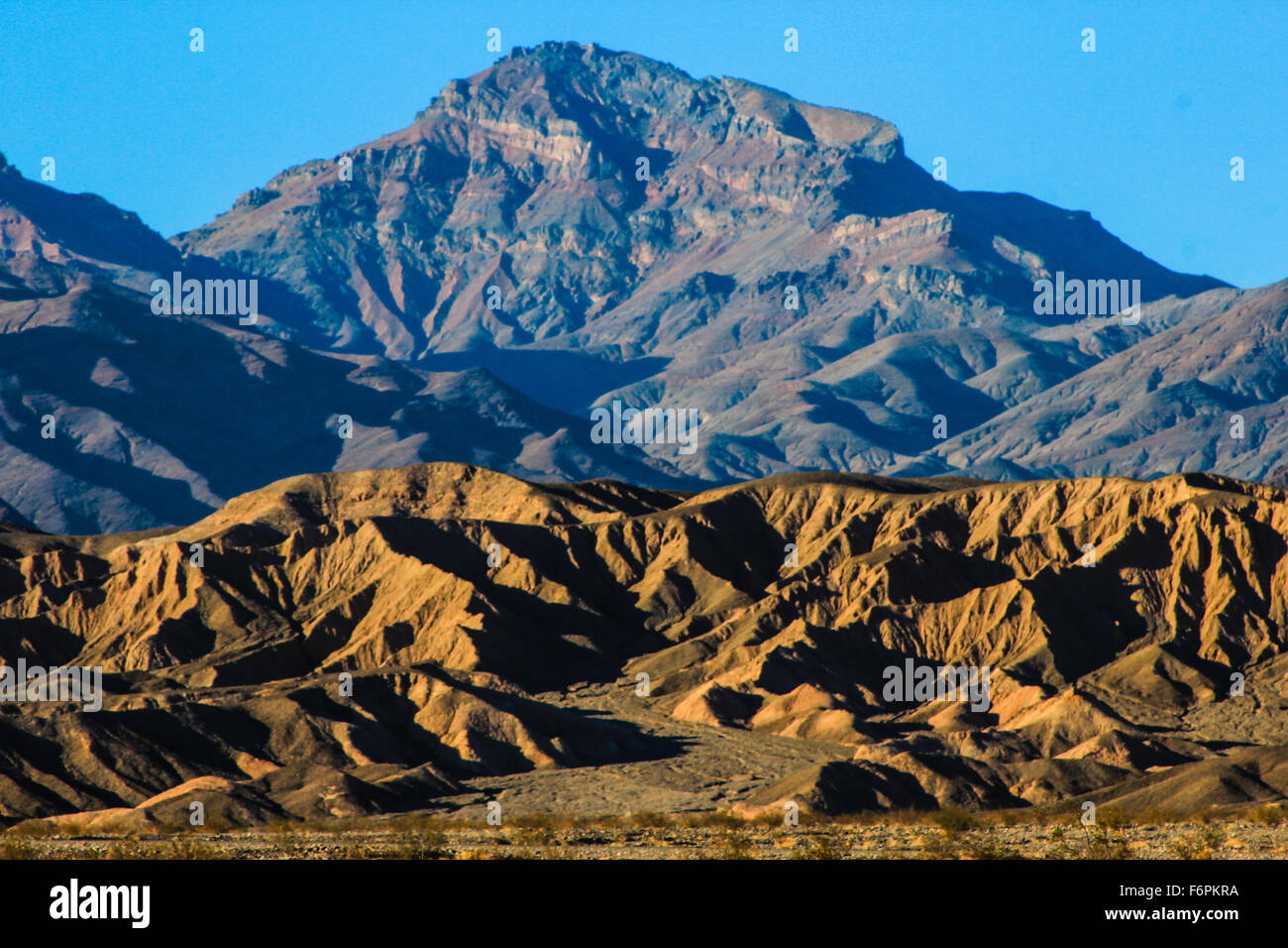 Eroded terrain of Zabriskie Point in Death Valley National Park, USA Stock Photo Alamy