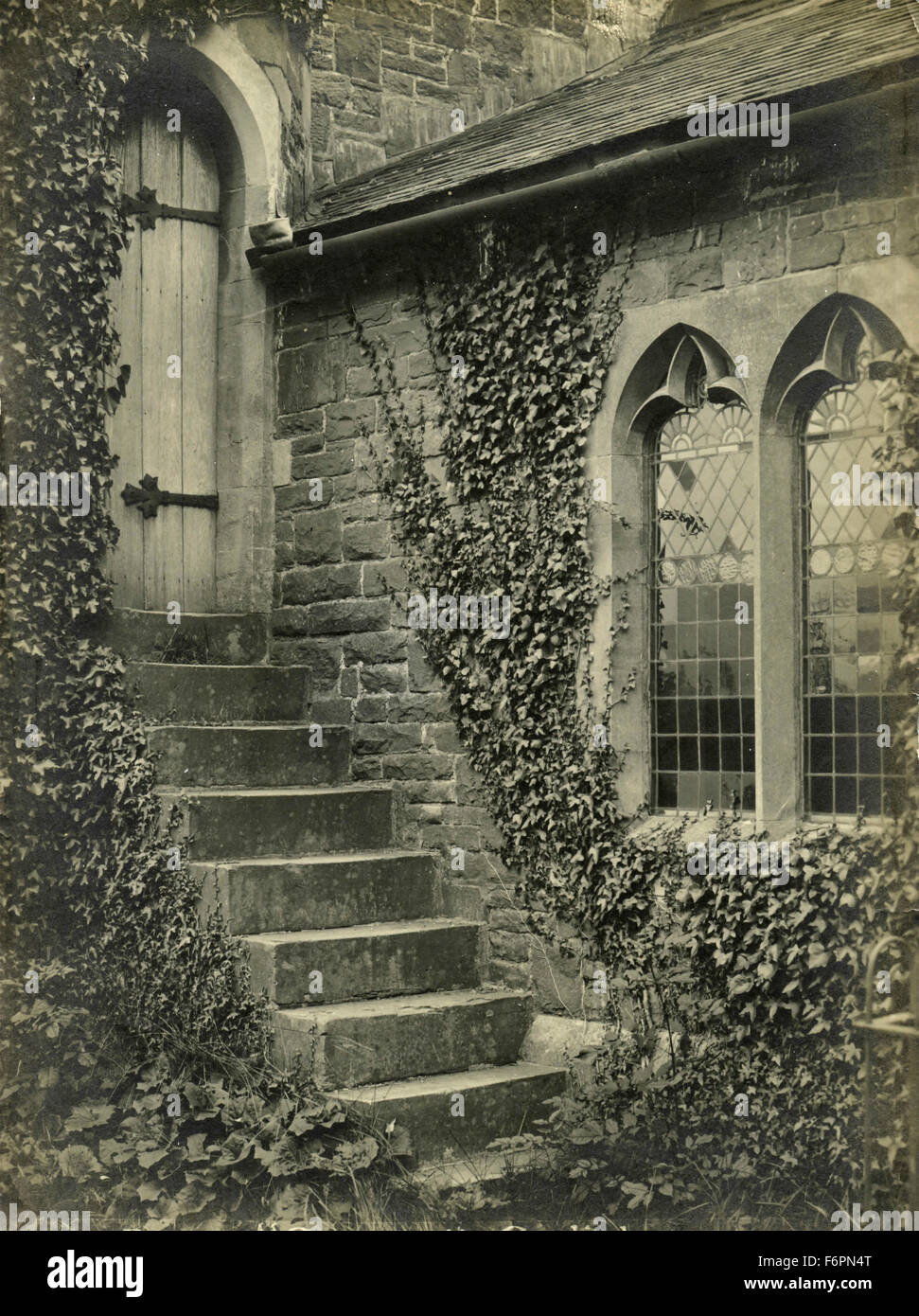 The back door of a house Stock Photo - Alamy
