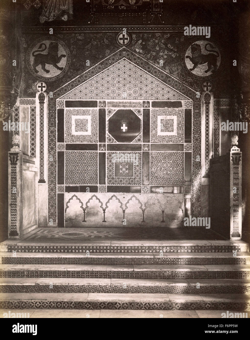The Palatine Chapel, Palermo, Italy Stock Photo