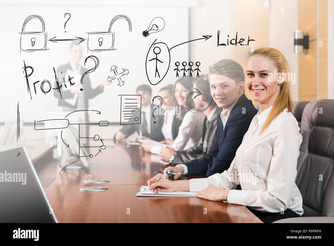 Positive business meeting hi-res stock photography and images - Alamy