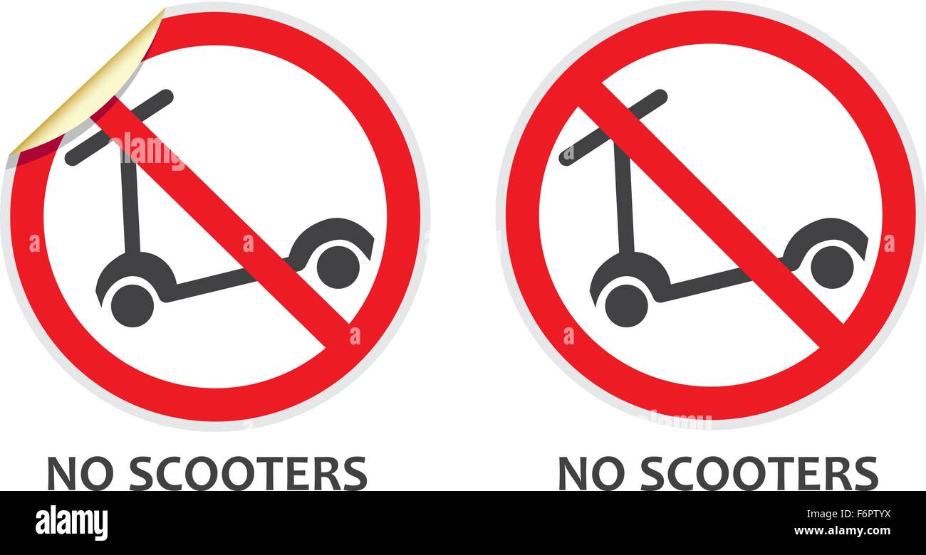 No scooter sign hires stock photography and images Alamy