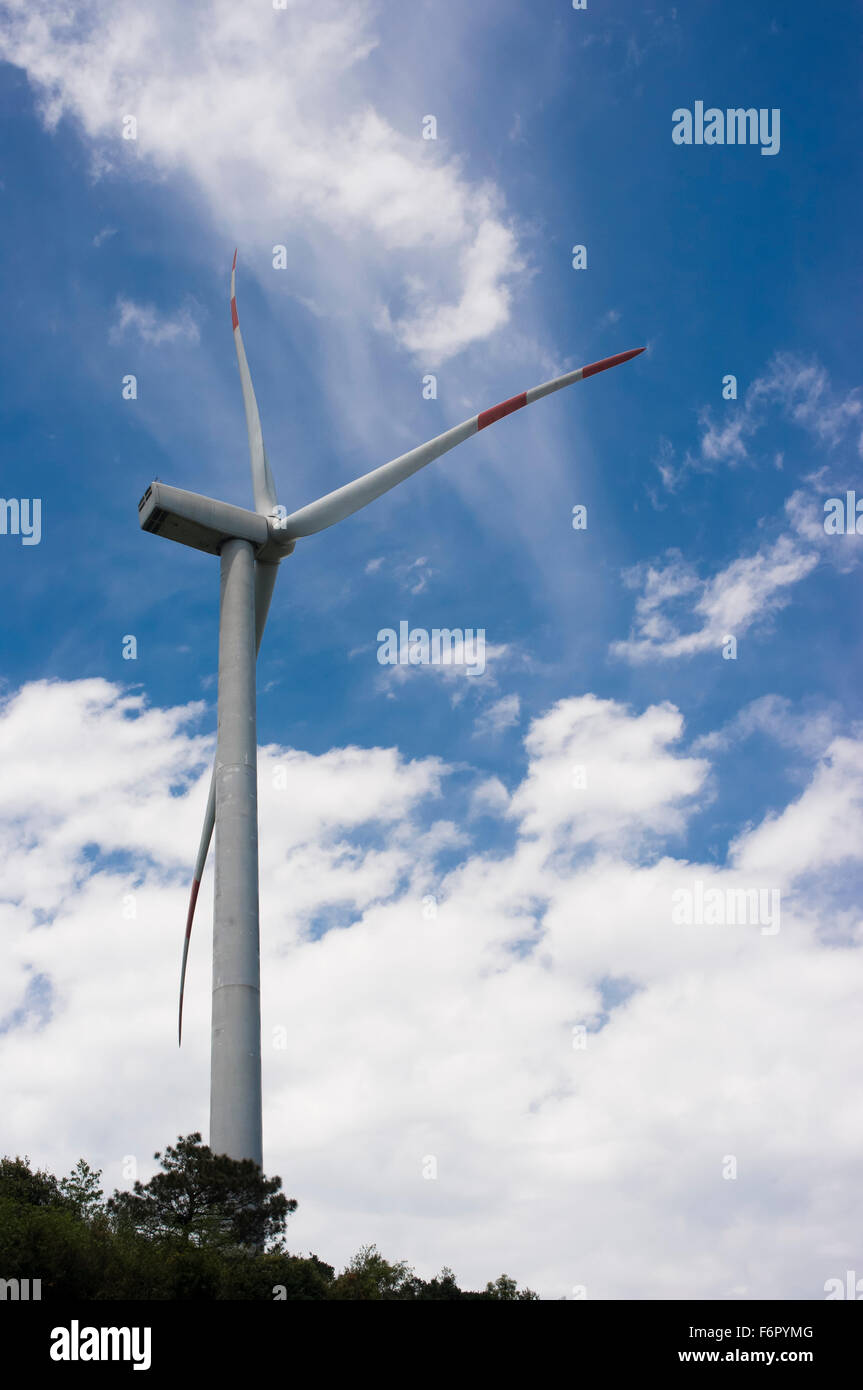 Wind power generation Stock Photo - Alamy