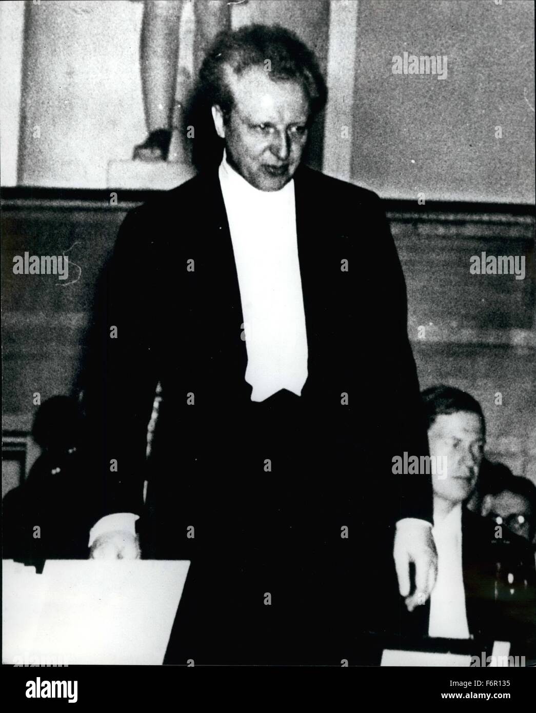 1954 - Leopold Stokowski © Keystone Pictures USA/ZUMAPRESS.com/Alamy Live News Stock Photo