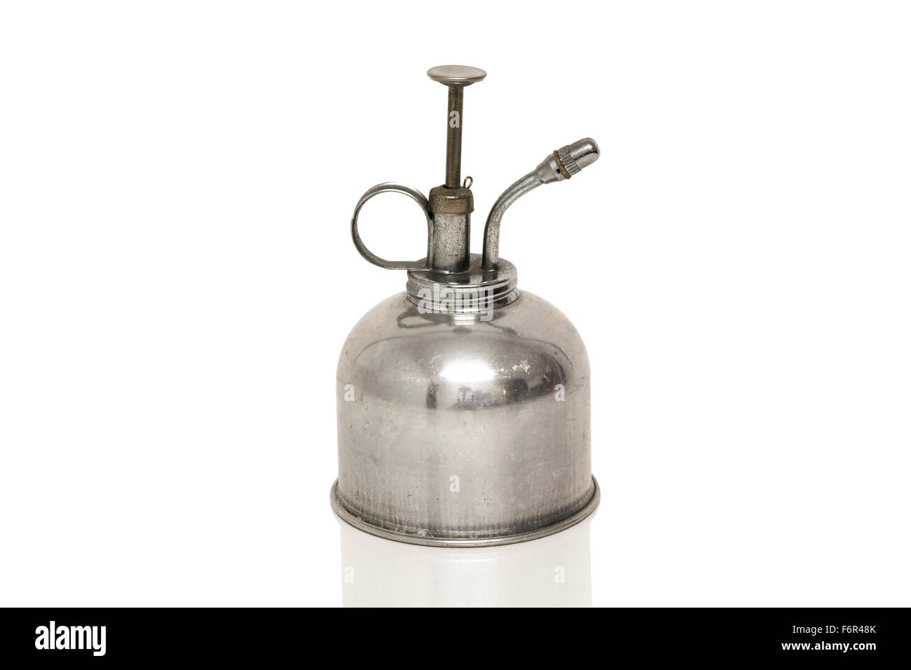 Image of an old metal oil can Stock Photo Alamy