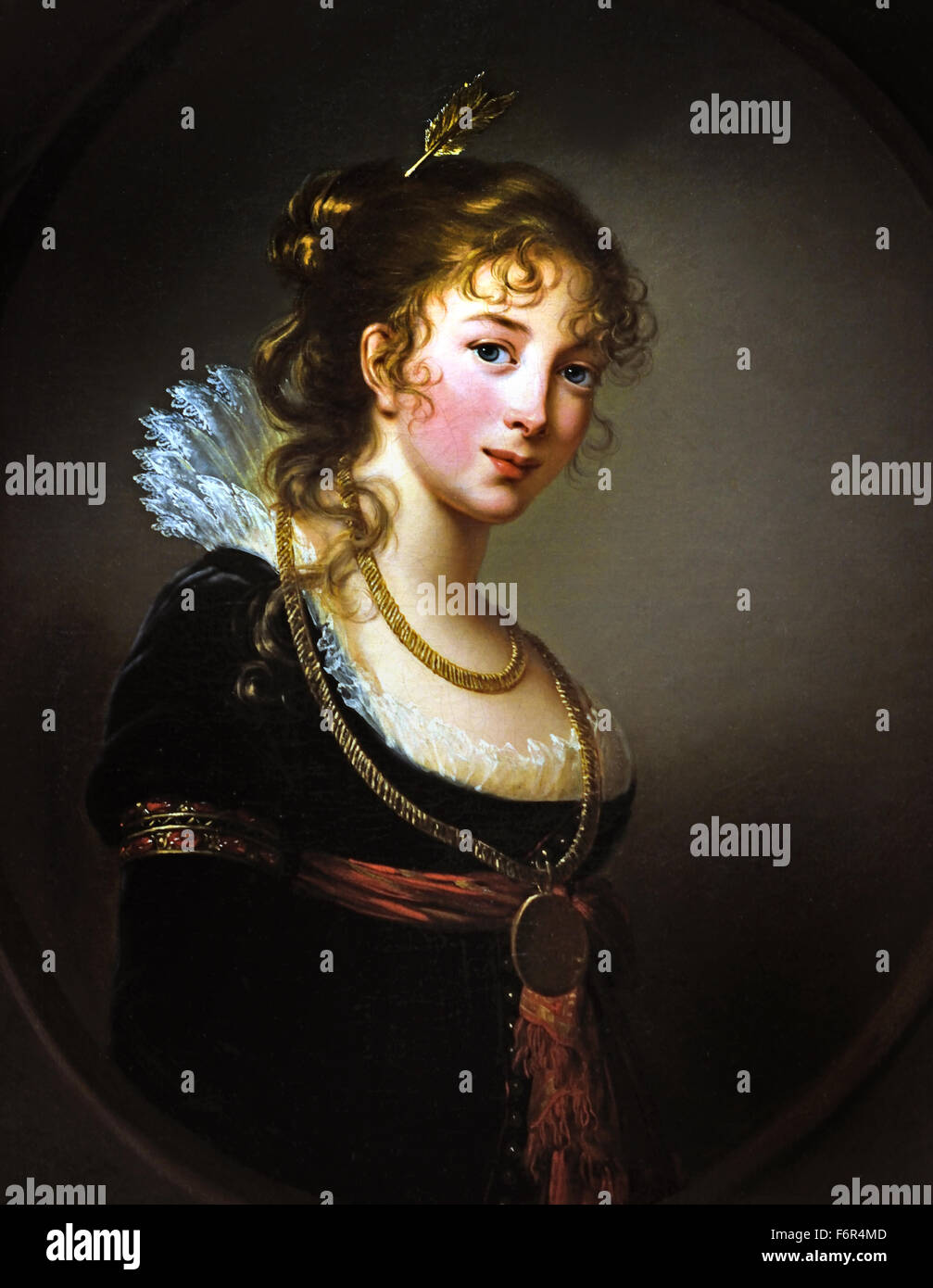 Princess Louise of Prussia (1770-1836) 1801 Marie Élisabeth Louise  Vigée Le Brun 1755 –1842  Paris French France ( rococo neoclassical painter ) Stock Photo
