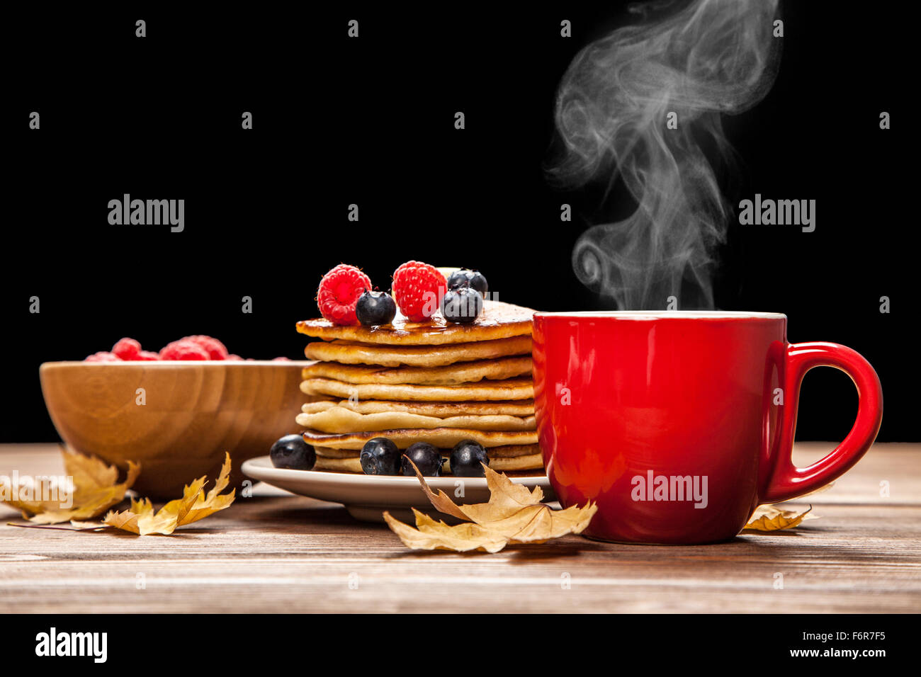 Pancakes and coffee hires stock photography and images Alamy