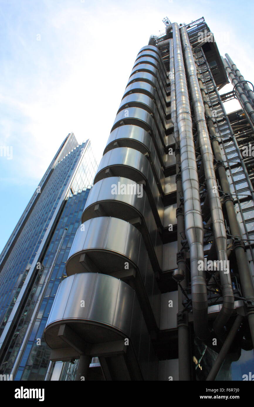 Lloyds Building in the city of London, UK Stock Photo