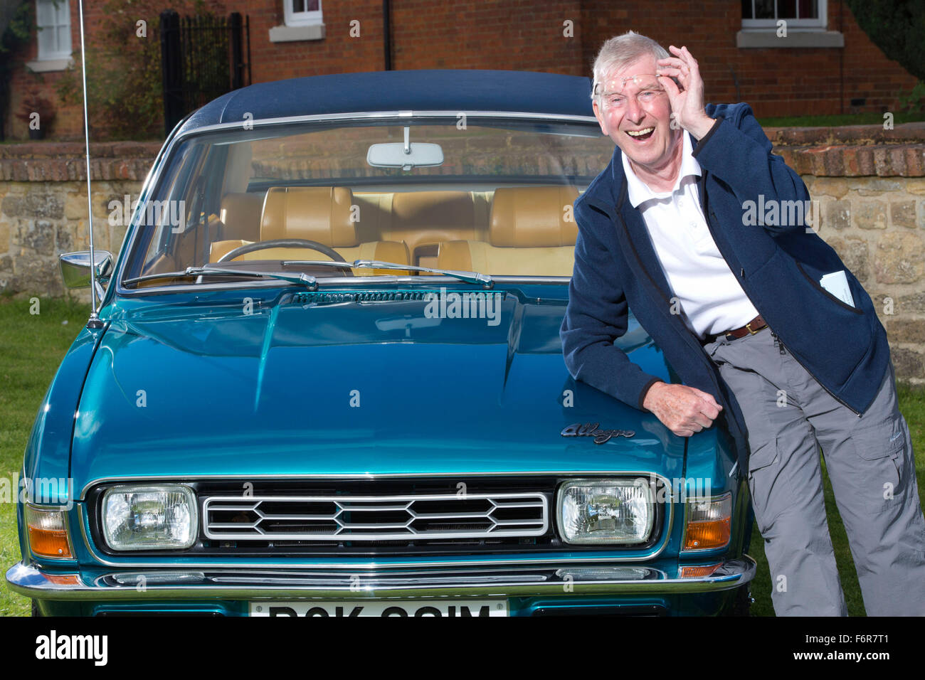 Harris Mann designer of the Austin Allegro and British Leyland cars of early 1970s and 1980's, Wolversten, England, UK Stock Photo