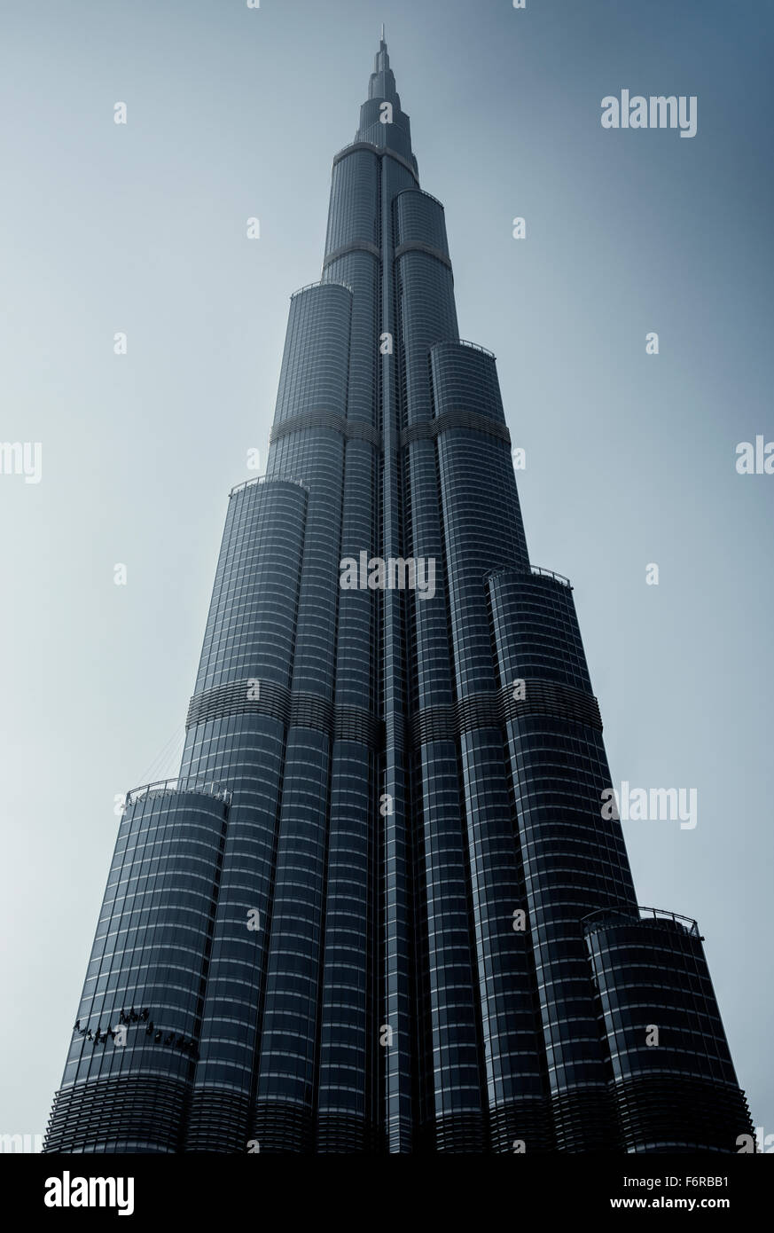 Burj Khalifa tower Stock Photo