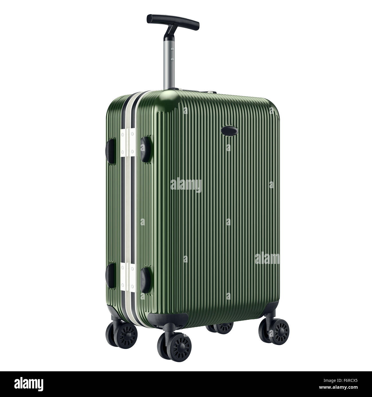Big green luggage Stock Photo Alamy