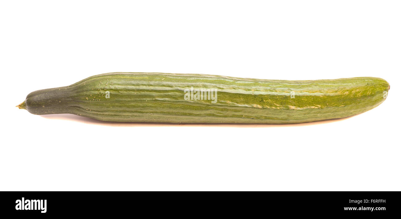 Cucumber isolated on white background Stock Photo - Alamy
