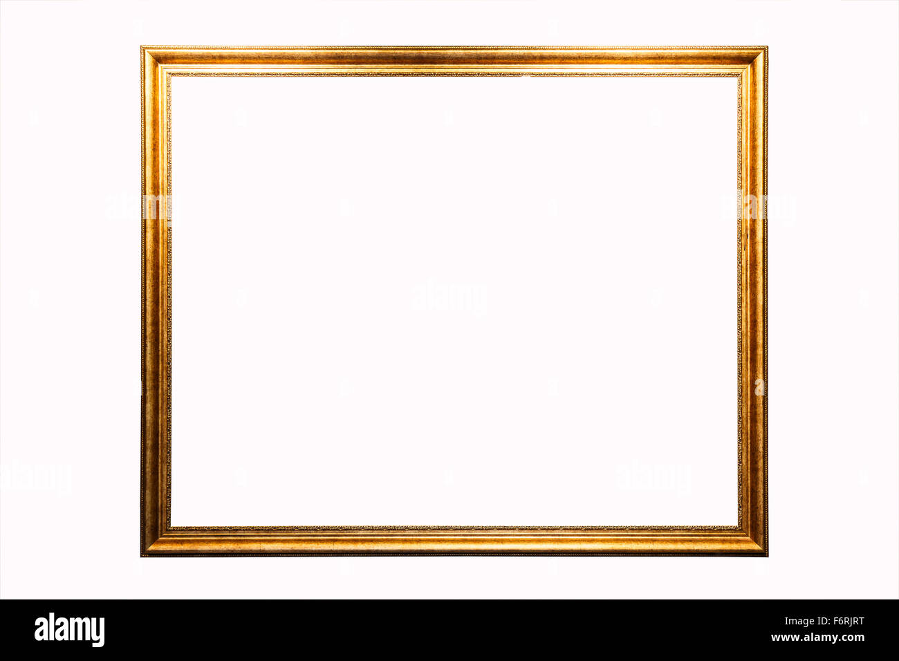 vintage frame isolated on white background Stock Photo - Alamy