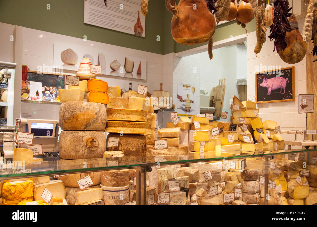 Eataly Italian food market and marketplace in New York City Manhattan New York Stock Photo Alamy