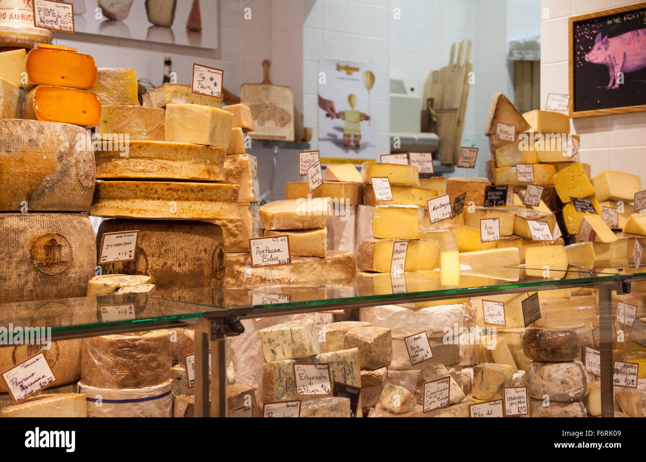 Eataly Italian food market and marketplace in New York City Manhattan New York Stock Photo Alamy